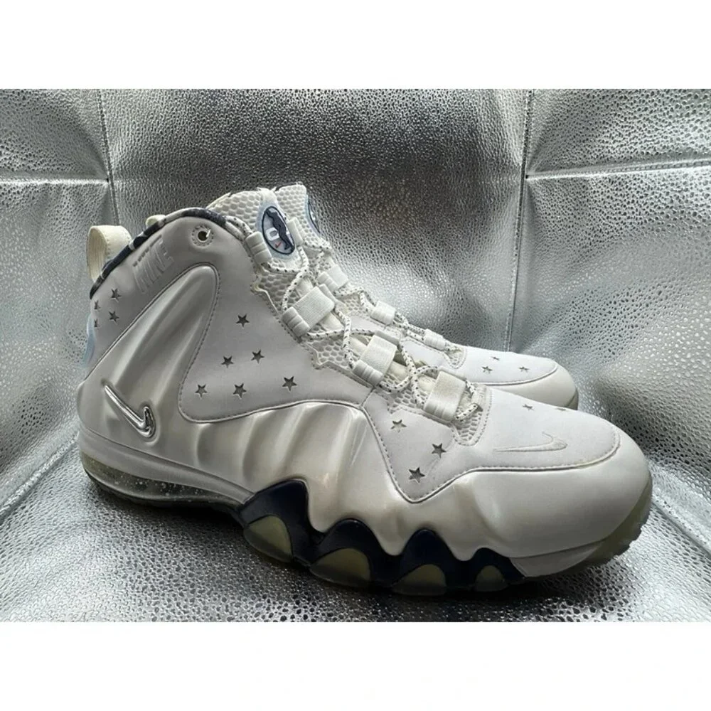 RARE 🚀 Size 13 - Nike Barkley Foam Posite Max Premium‎ USA Olympics 588527-100